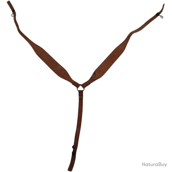Bretelles de Suspension Cuir Fauve - Guerre d'Alg�rie