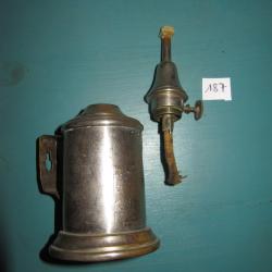 Lampe pour r&eacute;ajustage armes noire de fum&eacute;e (N&deg;187)