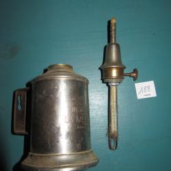 Lampe pour r&eacute;ajustage armes noire de fum&eacute;e (N&deg;188)