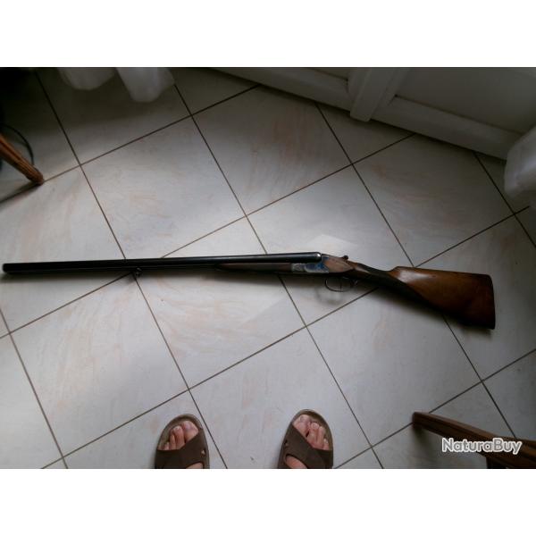 Fusil calibre 12 F. MASSON ROUEN Royal Plume canons J. BREUIL ST ETIENNE