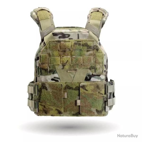 Porte-plaques K-Zero Multicam� SAPI Medium ou 10x12