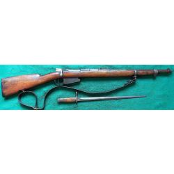 Carabine Mauser 1889 Belge calibre 7,65. calibre d'origine, monomatricule.