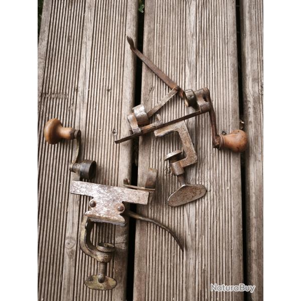 Lot de sertisseuse sertisseur pour cartouche ancienne Cal 16 ? Ancien