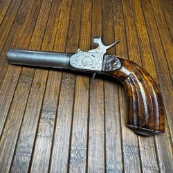 PISTOLET LUXE DE D&Eacute;FENSE XlX &Eacute;ME ARME GRAV&Eacute;E CANON RAY&Eacute; DEVISSABLE