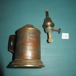 Lampe pour r&eacute;ajustage armes noire de fum&eacute;e (N&deg;111)