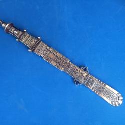 Daga &aacute;rabe tuareg siglo XIX