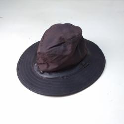 Barbour - Chapeau Huil&eacute; Taille S Vert/Marron Vert