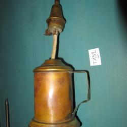 Lampe pour r&eacute;ajustage armes noire de fum&eacute;e (N&deg;132)