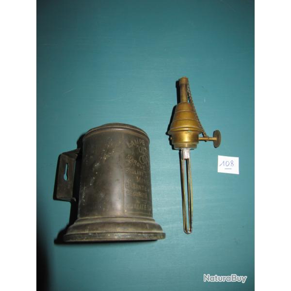 Lampe pour r�ajustage armes noire de fum�e (N�108) sans m�che