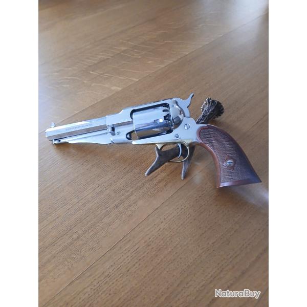 Revolver � poudre noire Remington 1858 sheriff inox / Calibre 44