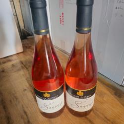 2 bouteilles de vin ros&eacute; Sancerre 2023