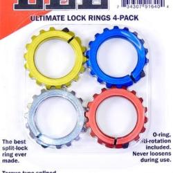 LEE - ULTIMATE LOCK RING (bagues de blocage) 4 bagues