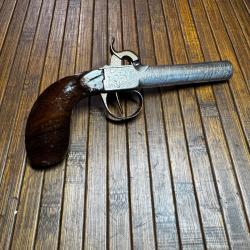 PISTOLET A COFFRE ELG CANON DAMAS ARME BIEN FONCTIONNEL