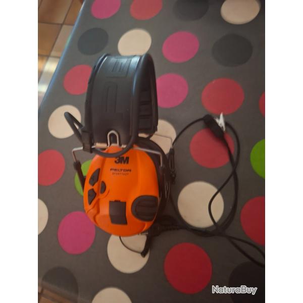 Casque anti-bruit 3M PELTOR SPORTTAC