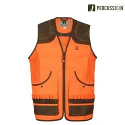 Gilet de chasse savane orange Percussion L