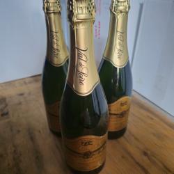 3 bouteilles de fines bulles de touraine