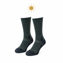 Chaussettes Climat Chaud � L&eacute;g&egrave;res et Respirantes, Fabriqu&eacute;es &agrave; Troyes - 42/44