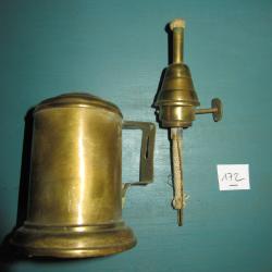 Lampe pour r&eacute;ajustage armes noire de fum&eacute;e (N&deg;172)