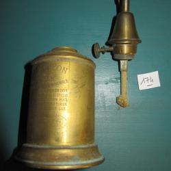 Lampe pour r&eacute;ajustage armes noire de fum&eacute;e (N&deg;174