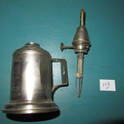 Lampe pour r&eacute;ajustage armes noire de fum&eacute;e (N&deg;178)