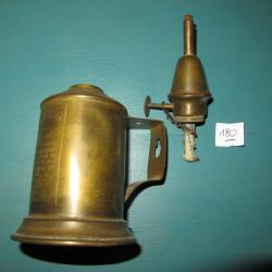 Lampe pour r&eacute;ajustage armes noire de fum&eacute;e (N&deg;180)