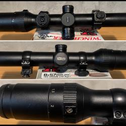 Lunette Meopta MeoStar R1 1-4&times;22 RD avec montage pivotant et r&eacute;ticule lumineux