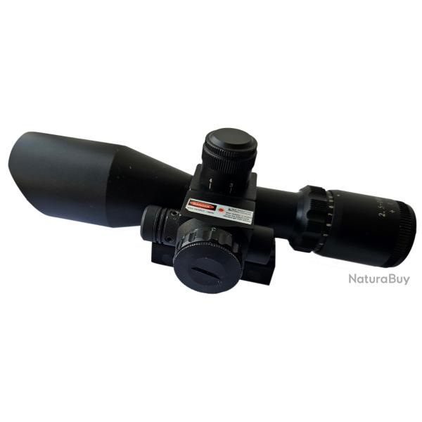 Lunette CVLIFE FoxSpook 2,5-10x40e Reticule Illumine Rouge&Vert
