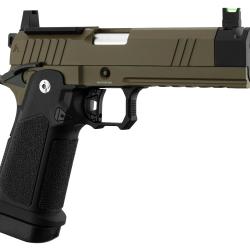 ARCTURUS TEMPEST 4.3'' HI-CAPA GBB DG� DUTY GRADE BLK/TAN OPTIC READY