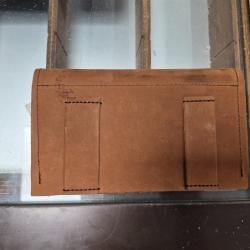 POCHETTE BALLE CUIR CARABINE CERF