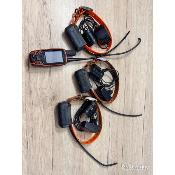 Centrale garmin astro 320 FR + 3 colliers garmin DC40 + antenne de toit