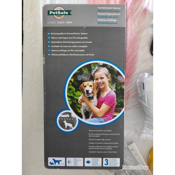 PetSafe PIG19-16413 Cl�ture Invisible et collier Rechargeable pour Chien - 100% NEUF