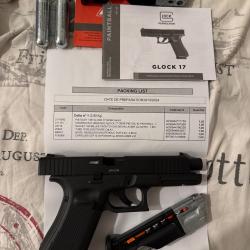 PISTOLET T4E GLOCK 17 Gen5 Cal.43 &Eacute;TAT NEUF