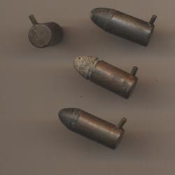 (11353)  UNE CARTOUCHE .7mm Lefaucheux A BROCHE  ancienne PORT OFFERT