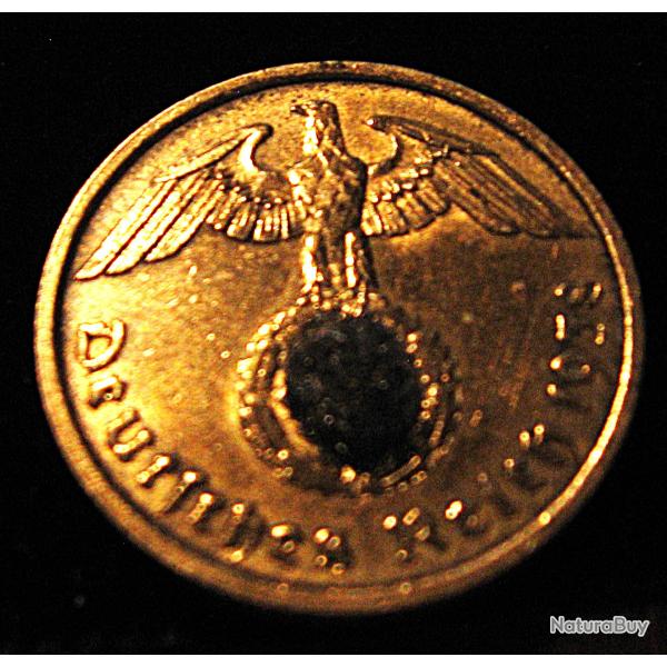 allemagne, piece de 10 reichfenning 1938 ttb+