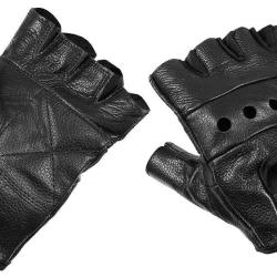 Nouveau gant &agrave; demi-doigts en cuir New Legion
