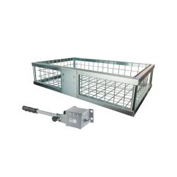Porte gibier pour attelage avec attache rapide