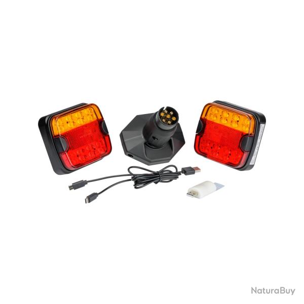 Kit d'�clairage sans fil � LED pour porte gibier