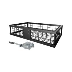 Porte gibier pour attelage noir avec attache rapide