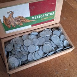 Lot de monnaies  fran&ccedil;aise  en aluminium
