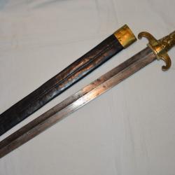 GLAIVE GARDE CONSTITUTIONNELLE DU ROI & GARDE NATIONALE-REVOLUTION-GLAIVE A TETE DE COQ-MONARCHIE