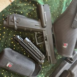 Tiberius T8 .68 - R&eacute;gulateur - Comme neuf - 2 chargeurs + holster