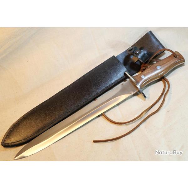 Bon Couteau dague de chasse  de grande dimension chasse ou autre -  EBR24BOW008
