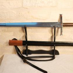 MOYEN AGE &Eacute;p&eacute;e m&eacute;di&eacute;vale ou HEROIC FANTASY COSPLAYEUR avec fourreau ref EBR24EEE008