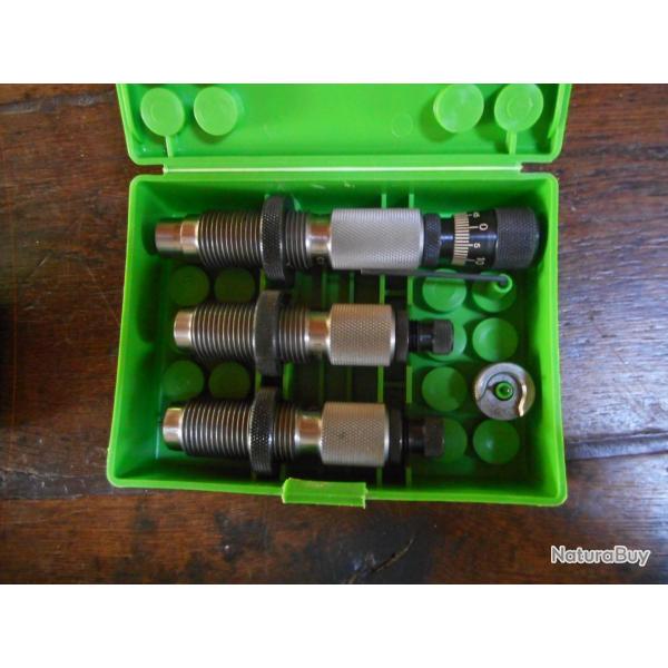 Outils Redding type S-Match  calibre 300 WSM avec shell holder et 4 bushings