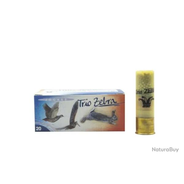 Cartouches Jocker Trio Zebra 28 - Cal. 20/70 8/9/10