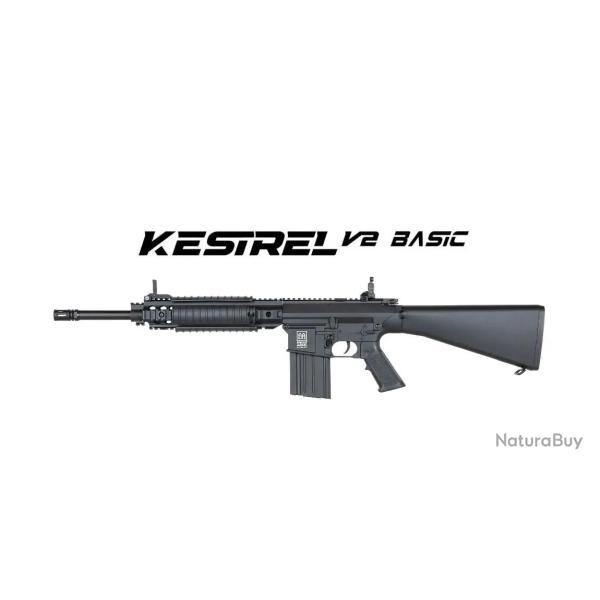 R�plique Longue 6mm SA-E37 Kestrel ETU Noire Specna Arms