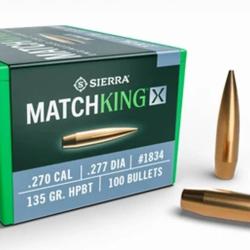 Ogives Sierra MatchKing X 6.5 mm (264) #1743