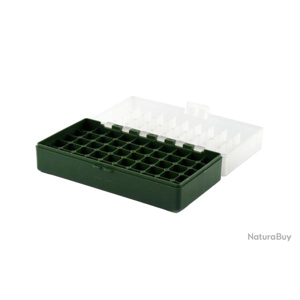 Bo�te de Rangement Verte 50 Munitions Cal 45 ACP - Megaline