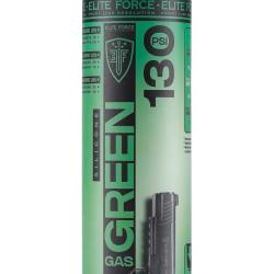 Bombe de Gaz 600 ml Elite Force Green Gas Maintenance 130 PSI avec Huile Silicone