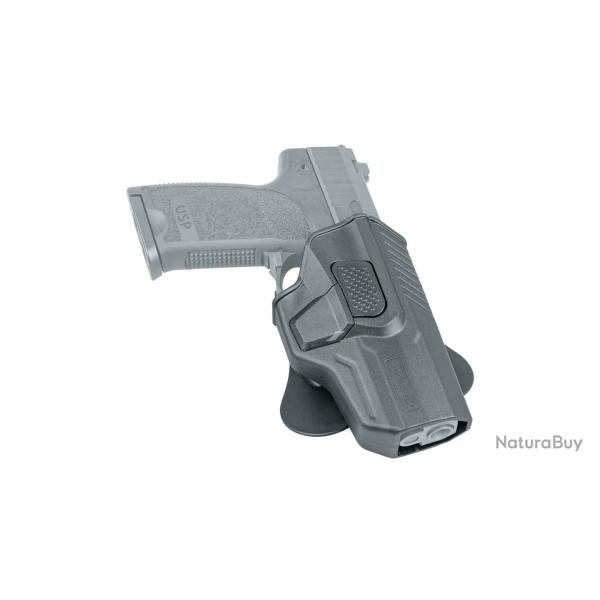 Holster Paddle � R�tention par Bouton pour Umarex H&K USP et P8